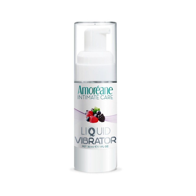 Lubrificante Vibrante Base Acquosa ai Frutti di Bosco Amoréane Intimate Care 30 ml