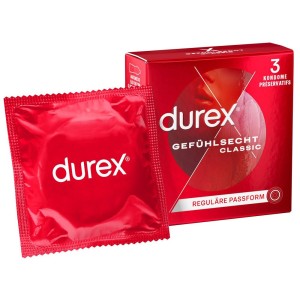 Preservativi CLASSIC Durex x 3