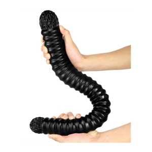 Dildo Doppio BIG TORTOS Nero 55 x 5,5 cm