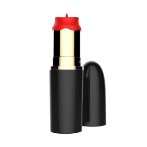 Rossetto Vibrante Mini Lecca Clitoride A-Gusto 9,4 x 2,3 cm Rosso Ricaricabile