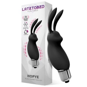 Mini Vibratore Bullet in Silicone HOPYE 7 x 3 cm Nero