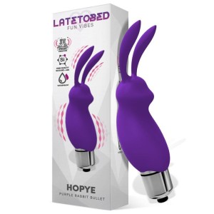 Mini Vibratore Bullet in Silicone HOPYE 7 x 3 cm Viola