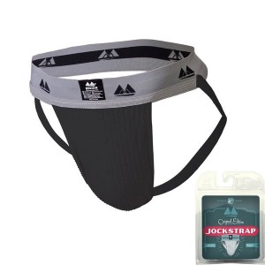 Jockstrap Slip da Uomo MM Original Jock Collection Nero