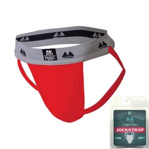 Jockstrap Slip da Uomo MM Original Jock Collection Rosso