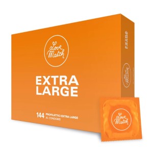 Preservativi Extra Large 57 mm Love Match x 144