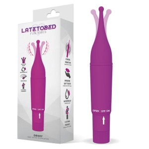 Stimolatore con Vibrazioni Concentrate Potenti in Silicone DRIMY Rosa