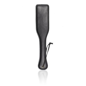 Sculacciatore a Paletta in Pelle Vegana LateToBed BDSM Line 32 x 6,5 cm Nero