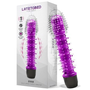 Vibratore EVAN 16,5 x 4 cm Viola
