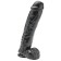ToyJoy Get Real Dildo 11" with Balls Black