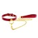 Taboom Bondage in Luxury O-Ring Collar and Chain Leash