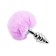 Metal Anal Fluffy Twist Plug L