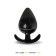 Plug anale AFTERDARK Alphona M Taglia M 9,7 cm x 5,1 cm