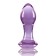 Plug Crystal Gem 9 x 3,2 cm Viola