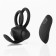 TARDENOCHE Reerin Doppio Anello Vibrante USB Telecomando USB Silicone