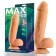 MAX & CO Creig Dildo realistico con testicoli 8,5" color carne