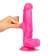 LIKETRUE Slidy Dildo realistico a doppio strato retrattile e regolabile da 8"