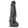 Fallo Gigante Realistico con Aggancio Vac-U-Lock VEINY Nero 26 x 6,5 cm