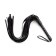 LATETOBED BDSM LINE Flogger 45 cm Nero