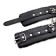 Manette regolabili foderate in pelliccia LATETOBED BDSM LINE 30 cm nere