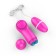 FLUÏD Laaso Uovo Vibrante Multi-Velocità con Telecomando Rosa