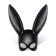 Maschera da coniglio Allicia nera della linea BDSM INTOYOU