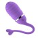 INTOYOU Uovo Vibrante con Telecomando Odise USB Silicone Viola