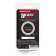 BEAST RINGS Anello per pene 100% silicone solido 3,6 cm rosso e nero