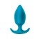 Plug anale con baricentro fuori posto Insatiable Aquamarine