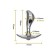 Plug + Bijou G-Spot M 9 x 3 cm