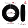 BEAST RINGS Set di 3 anelli per il pene flessibili neri